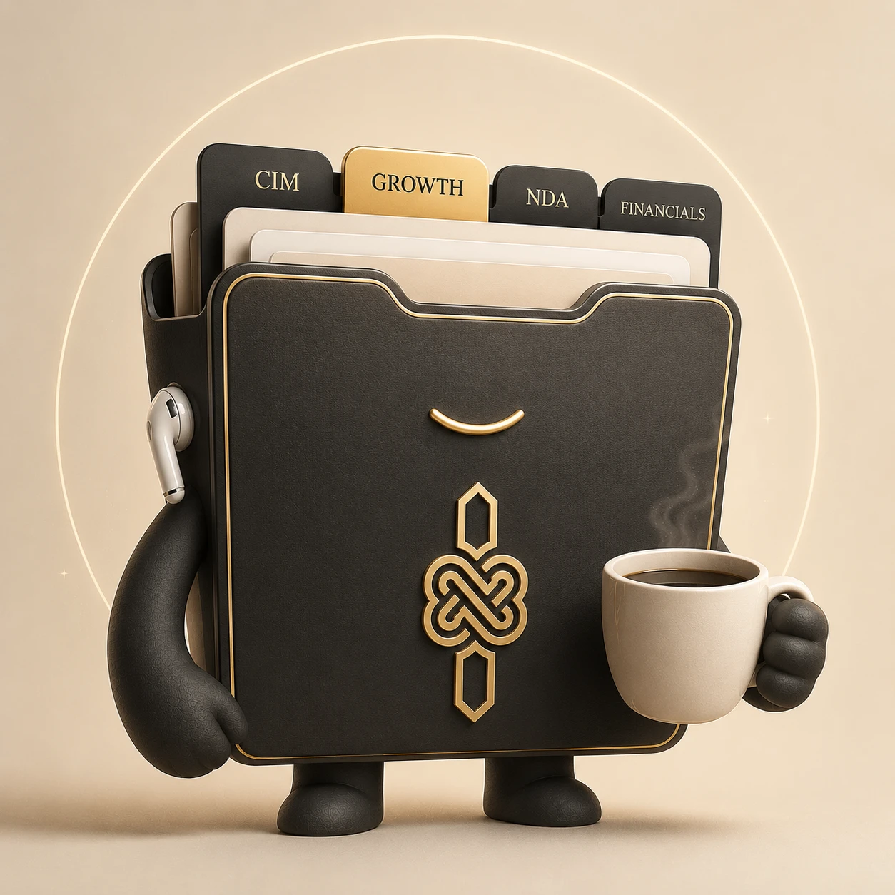 Veda's data room mascot
